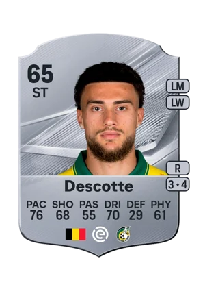 Descotte - 65 - Rare EA FC 27 card