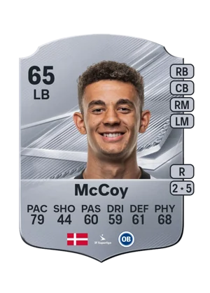 McCoy - 65 - Rare EA FC 27 card