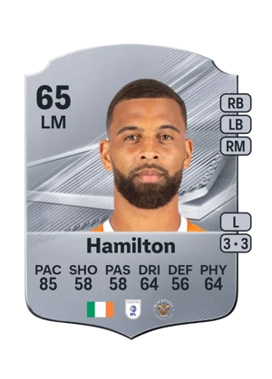 Hamilton - 65 - Rare EA FC 27 card