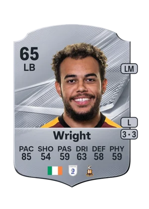 Wright - 65 - Rare EA FC 27 card
