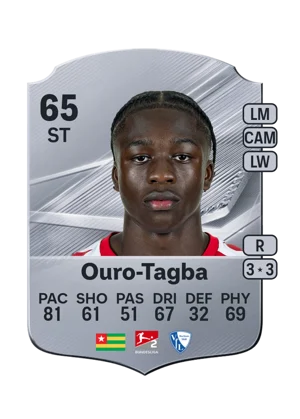 Ouro-Tagba - 65 - Rare EA FC 27 card