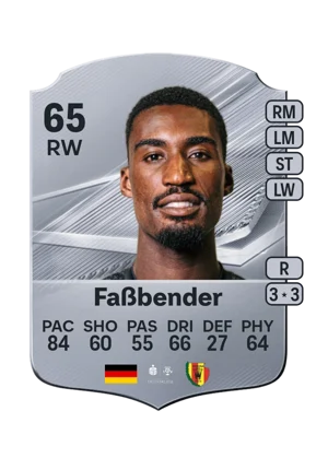 Faßbender - 65 - Rare EA FC 27 card