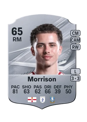 Morrison - 65 - Rare EA FC 27 card