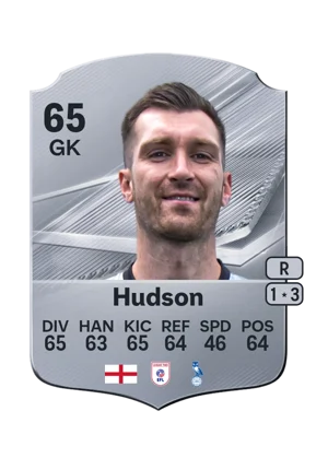 Hudson - 65 - Rare EA FC 27 card