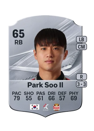 Park Soo Il - 65 - Rare EA FC 27 card