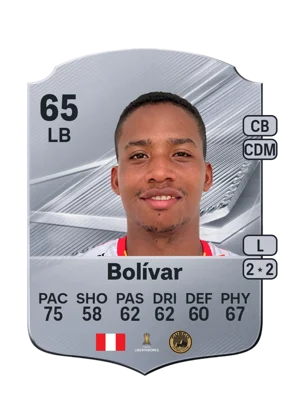 Bolívar - 65 - Rare EA FC 27 card