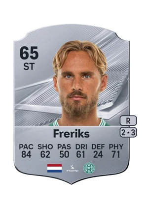 Freriks - 65 - Rare EA FC 27 card