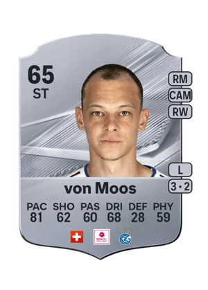 von Moos - 65 - Rare EA FC 27 card
