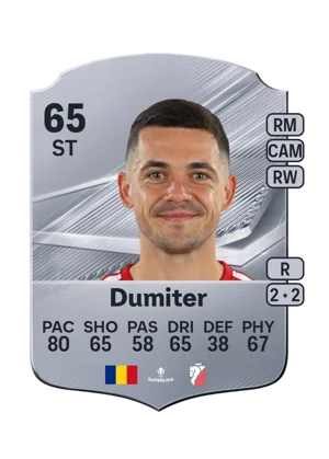Dumiter - 65 - Rare EA FC 27 card