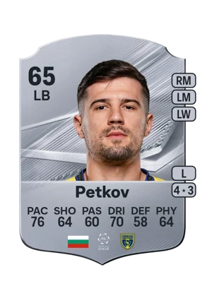 Petkov - 65 - Rare EA FC 27 card
