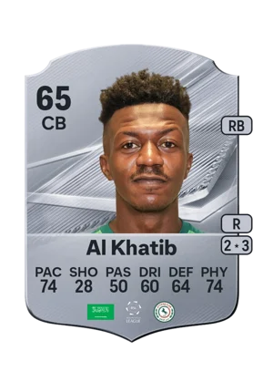 Al Khatib - 65 - Rare EA FC 27 card