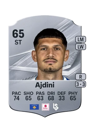 Ajdini - 65 - Rare EA FC 27 card