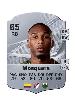 Mosquera - 65 - Rare EA FC 27 card