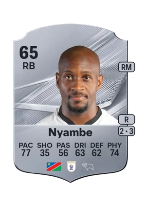 Nyambe - 65 - Rare EA FC 27 card