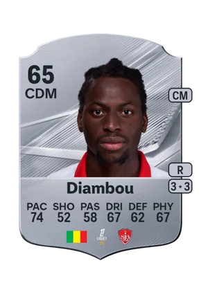 Diambou - 65 - Rare EA FC 27 card