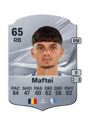 Maftei - 65 - Rare EA FC 27 card