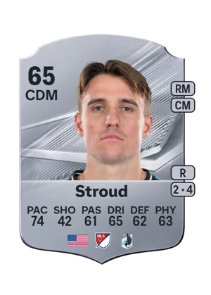 Stroud - 65 - Rare EA FC 27 card