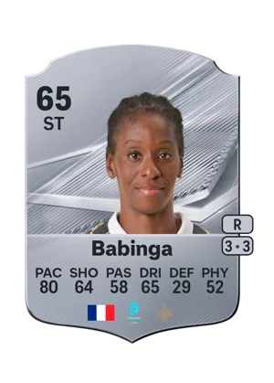 Babinga - 65 - Rare EA FC 27 card