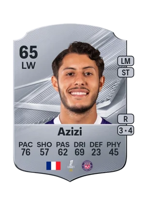 Azizi - 65 - Rare EA FC 27 card
