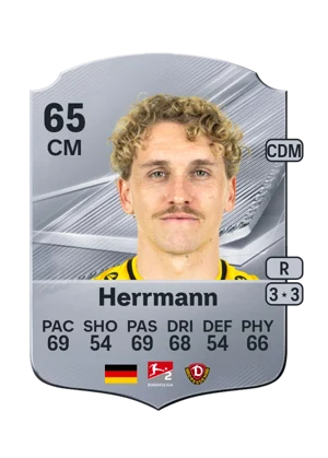 Herrmann - 65 - Rare EA FC 27 card