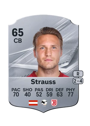 Strauss - 65 - Rare EA FC 27 card