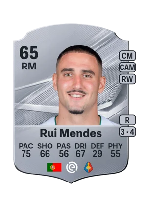 Rui Mendes - 65 - Rare EA FC 27 card