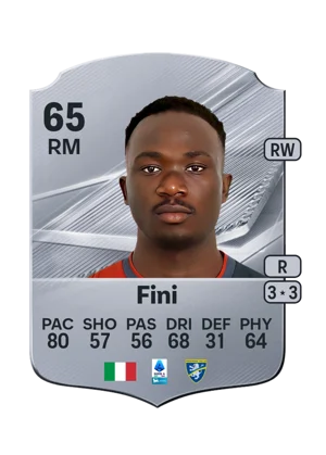 Fini - 65 - Rare EA FC 27 card
