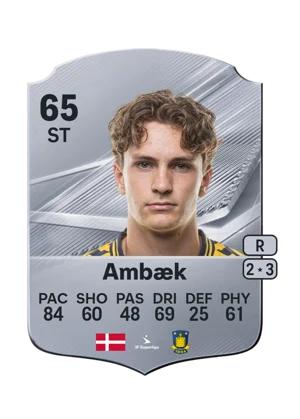 Ambæk - 65 - Rare EA FC 27 card