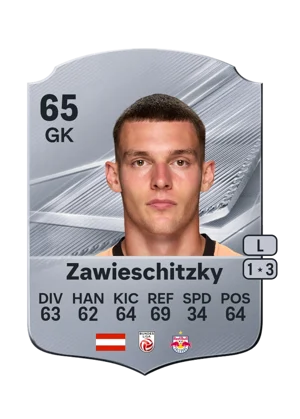Zawieschitzky - 65 - Rare EA FC 27 card