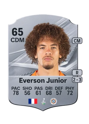 Everson Junior - 65 - Rare EA FC 27 card