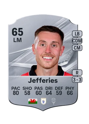 Jefferies - 65 - Rare EA FC 27 card