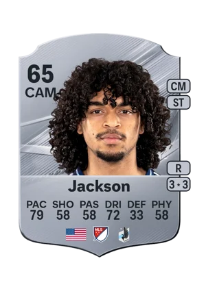 Jackson - 65 - Rare EA FC 27 card