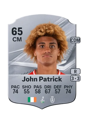 John Patrick - 65 - Rare EA FC 27 card