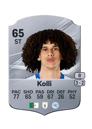 Kolli - 65 - Rare EA FC 27 card