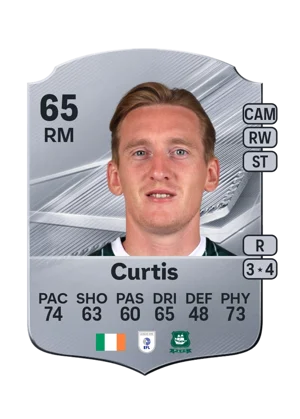 Curtis - 65 - Rare EA FC 27 card