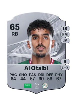 Al Otaibi - 65 - Rare EA FC 27 card