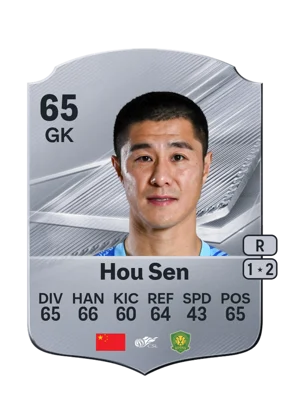 Hou Sen - 65 - Rare EA FC 27 card