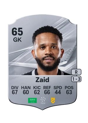 Zaid - 65 - Rare EA FC 27 card