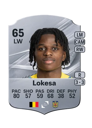 Lokesa - 65 - Rare EA FC 27 card