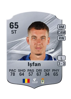 Ișfan - 65 - Rare EA FC 27 card