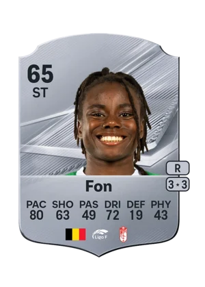 Fon - 65 - Rare EA FC 27 card