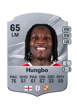 Hungbo - 65 - Rare EA FC 27 card