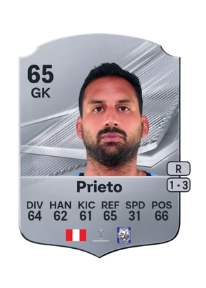 Prieto - 65 - Rare EA FC 27 card