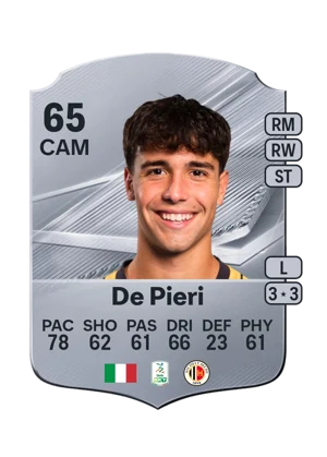 De Pieri - 65 - Rare EA FC 27 card