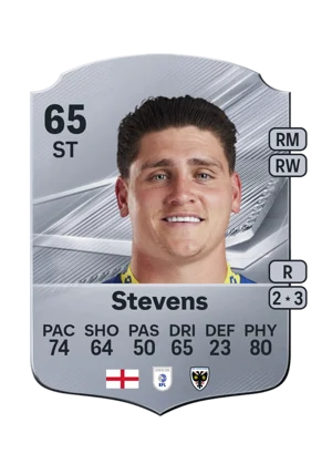 Stevens - 65 - Rare EA FC 27 card