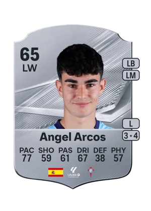 Ángel Arcos - 65 - Rare EA FC 27 card
