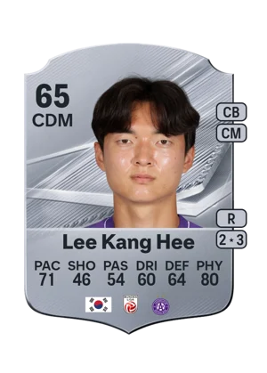 Lee Kang Hee - 65 - Rare EA FC 27 card
