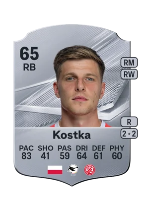 Kostka - 65 - Rare EA FC 27 card