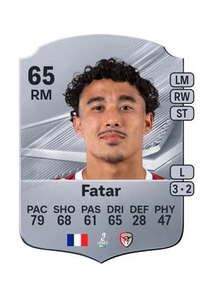 Fatar - 65 - Rare EA FC 27 card