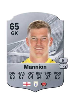 Mannion - 65 - Rare EA FC 27 card